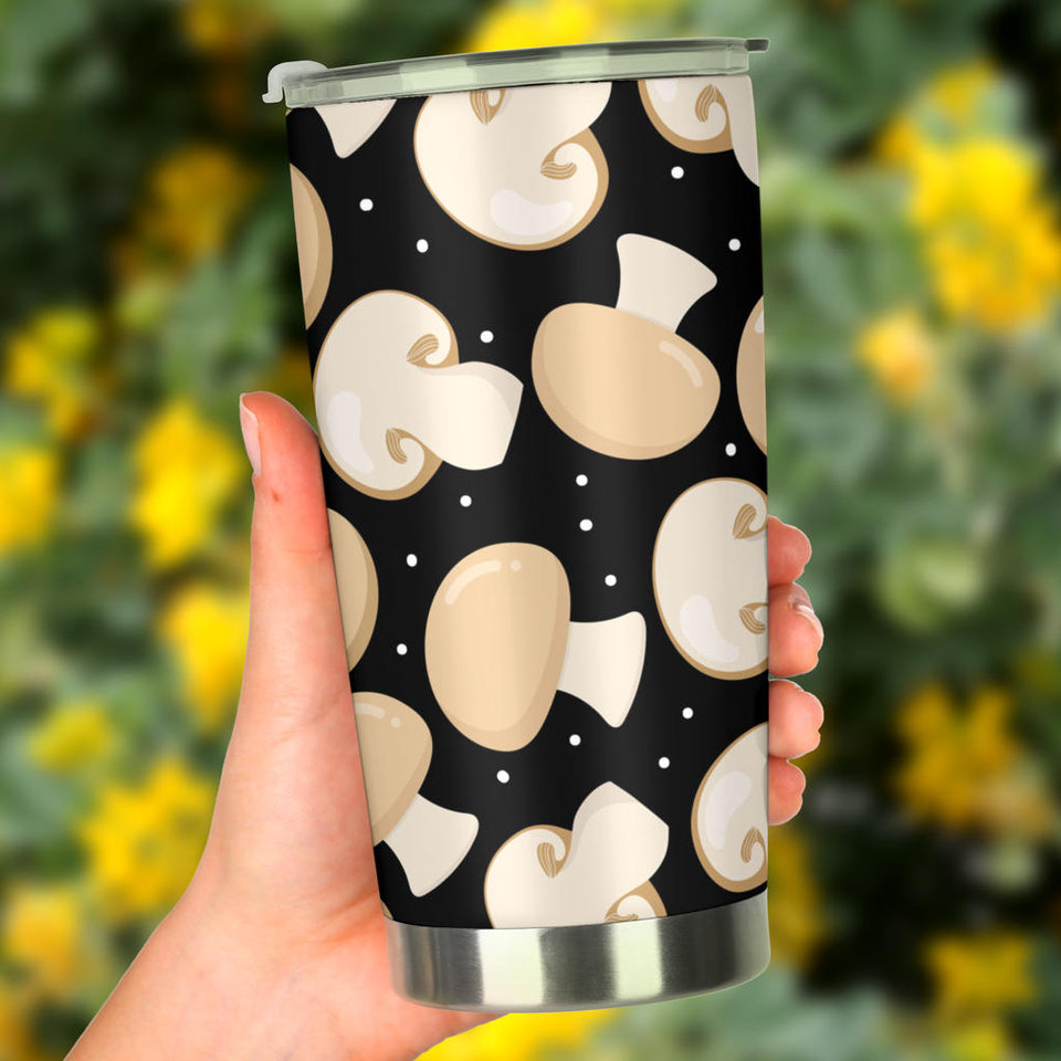 Champignon Mushroom Pattern Tumbler