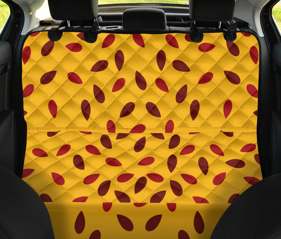 Passion Fruit Texture Dog Car Seat Covers