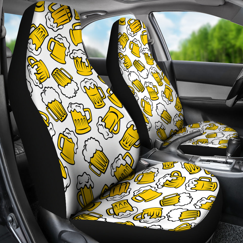 Beer Design Pattern  Universal Fit Car Seat Covers