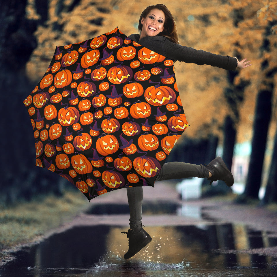 Halloween Pumpkin Pattern Umbrella
