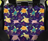 Colorful Sea Turtle Pattern Dog Car Seat Covers