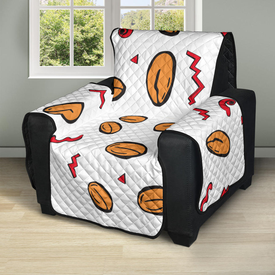 peanuts pattern background Recliner Cover Protector