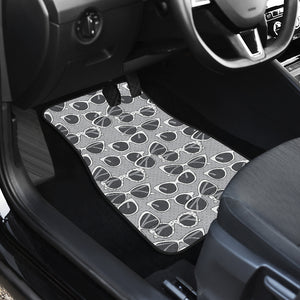 Sun Glasses Pattern Print Design 04 Front Car Mats