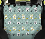 Cute Hamster Cheese Pattern Dog Car Seat Covers