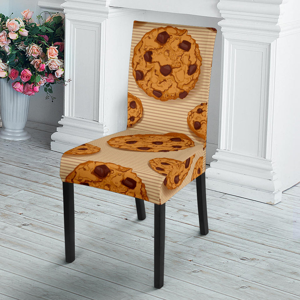 Cookie Pattern Dining Chair Slipcover