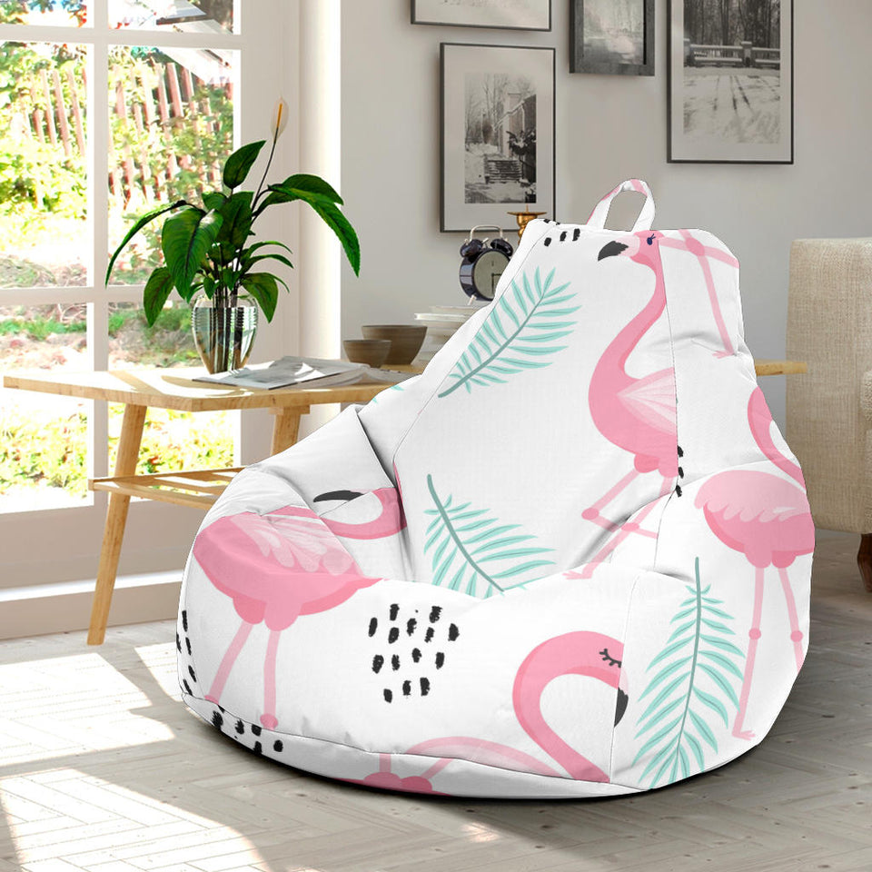 Cute Flamingo Pattern Bean Bag Cover