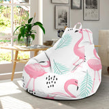 Cute Flamingo Pattern Bean Bag Cover