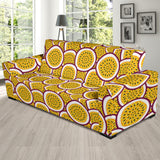 Passion Fruits Slice Pattern Sofa Slipcover