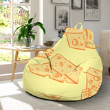 Cheese Design Pattern Bean Bag Cover