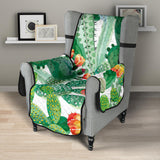Cactus design pattern copy Chair Cover Protector