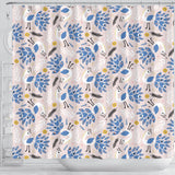 Cute Peacock Pattern Shower Curtain Fulfilled In US