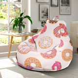 Colorful Donut Pattern Bean Bag Cover