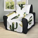 Cute cactus pattern Recliner Cover Protector