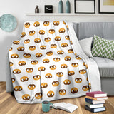 Pretzels Pattern Print Design 02 Premium Blanket