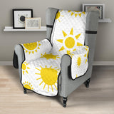 Sun pattern Chair Cover Protector