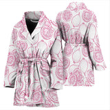 Sketch Guava Pattern Women'S Bathrobe