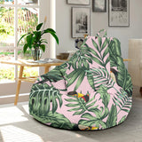 Toucan Tropical Green Jungle Palm Pattern Bean Bag Cover