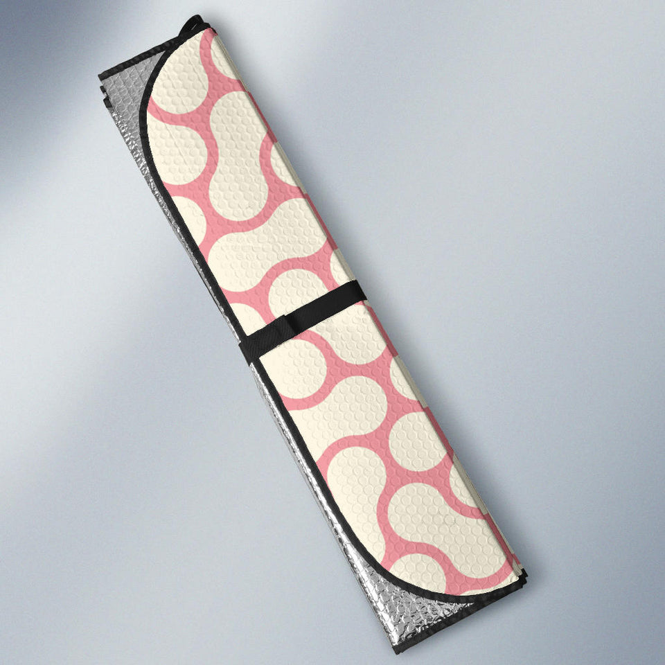 Peanuts Texture Pattern Car Sun Shade