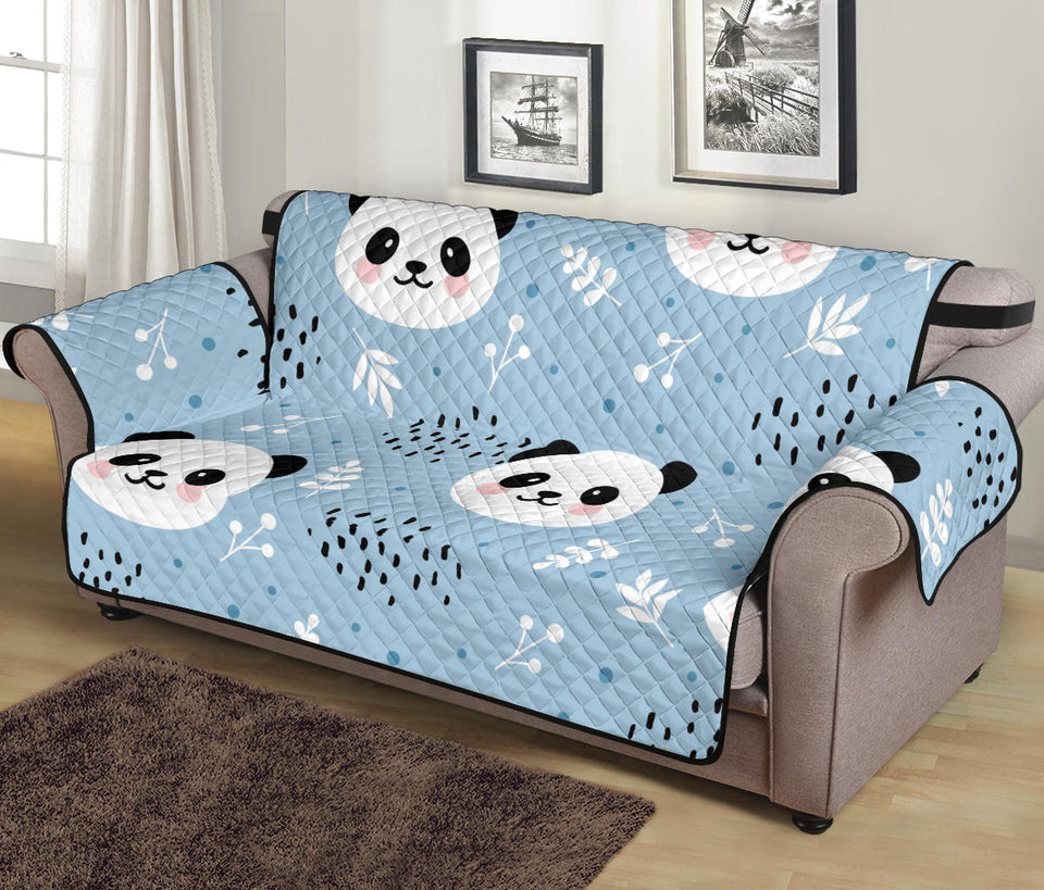 Cute panda pattern Sofa Cover Protector