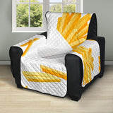 French fries white paper box pattern Recliner Cover Protector