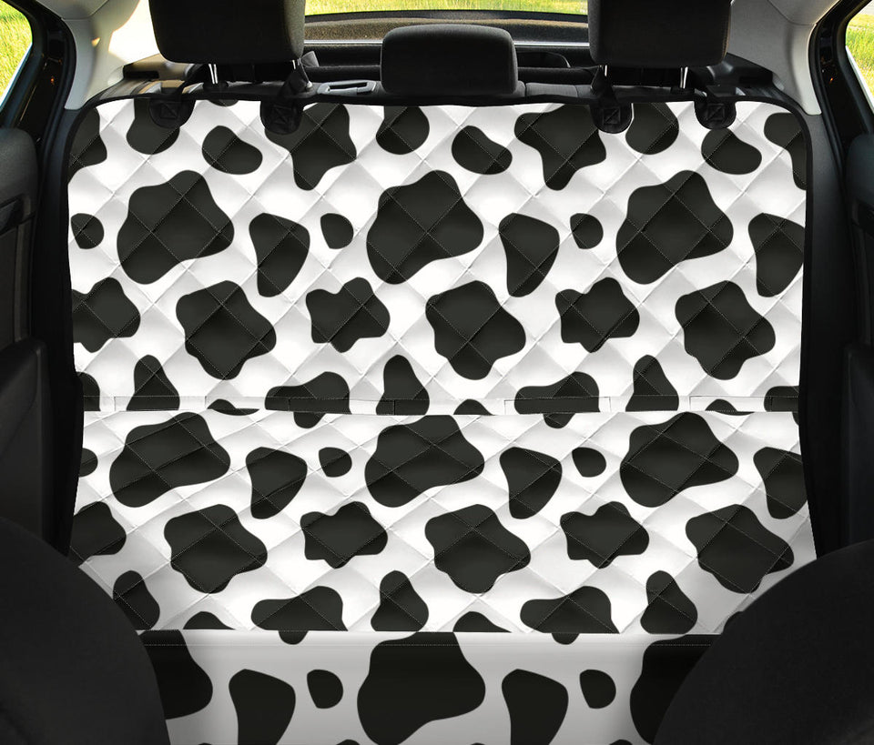 Cow Skin Pattern Dog Car Seat Covers