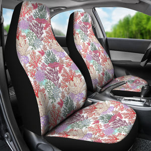 Coral Reef Pattern Print Design 03 Universal Fit Car Seat Covers