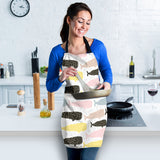 Whale Dot Pattern Adjustable Apron