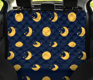 Moon Star Pattern Dog Car Seat Covers
