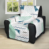 Crocodile diver pattern Recliner Cover Protector