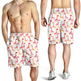 Giraffe Pattern Print Design 03 Men Shorts
