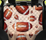 American Football Ball Design Pattern Dog Car Seat Covers