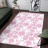Sketch Guava Pattern Area Rug