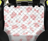 Pink Sakura Cherry Blossom Pattern Dog Car Seat Covers