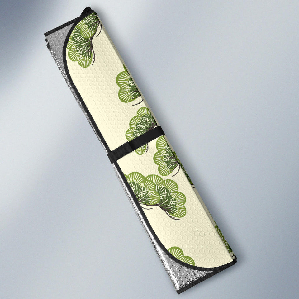Bonsai Pattern Car Sun Shade