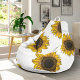 Sunflowers Design Pattern Bean Bag Cover