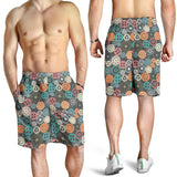 Gear Pattern Print Design 05 Men Shorts