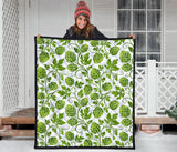 Hop Design Pattern Premium Quilt