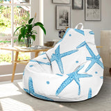 Watercolor Starfish Pattern Bean Bag Cover