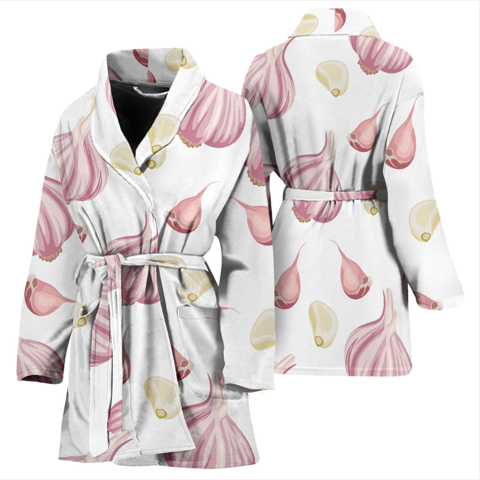 Garlic Pattern Women'S Bathrobe