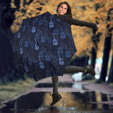 Blue Theme Guitar Pattern Umbrella