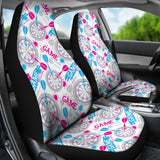 Darts Pattern Print Design 01 Universal Fit Car Seat Covers