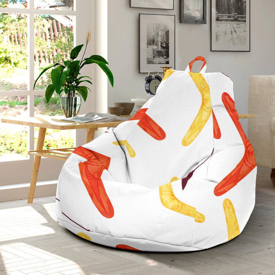 Waterclor Boomerang Australian Aboriginal Ornament Bean Bag Cover