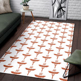 Sausage Pattern Print Design 05 Area Rug