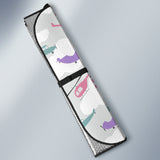Helicopter Plane Pattern Car Sun Shade