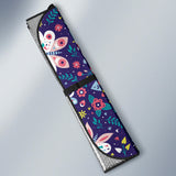 Colorful Butterfly Flower Pattern.Eps Car Sun Shade
