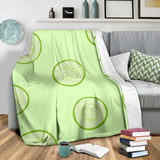 Cucumber Pattern Premium Blanket