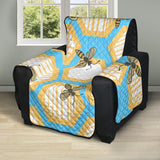 Bee honeycomb pattern Recliner Cover Protector