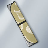 Garlic Design Pattern Car Sun Shade