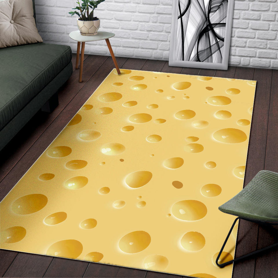 Cheese Texture Area Rug