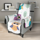 Cute owl pattern Chair Cover Protector